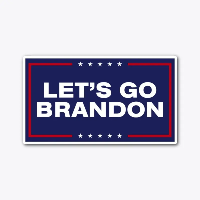 "Let's Go Brandon" Sticker