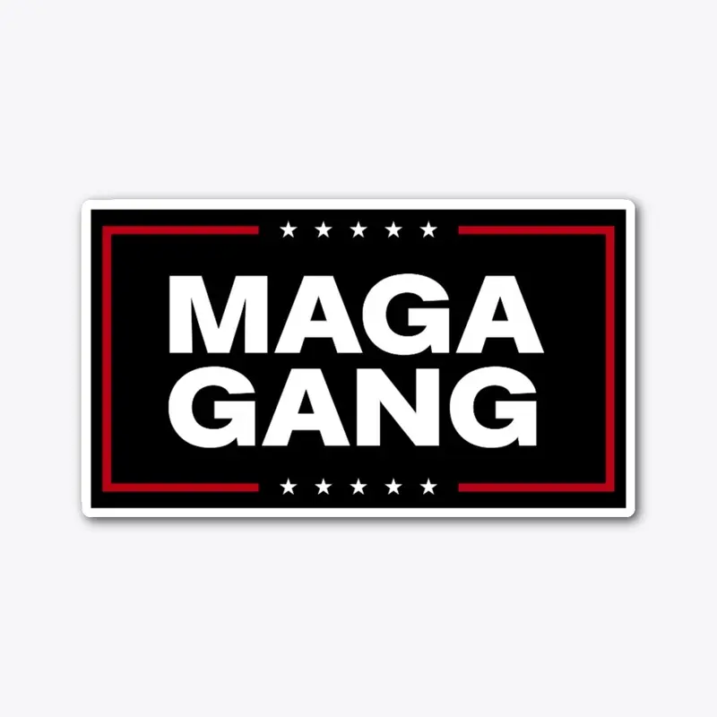 "MAGA Gang" Sticker