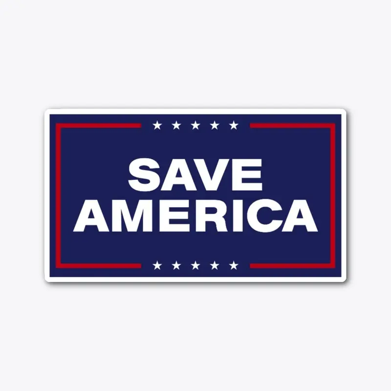 "Save America" Sticker