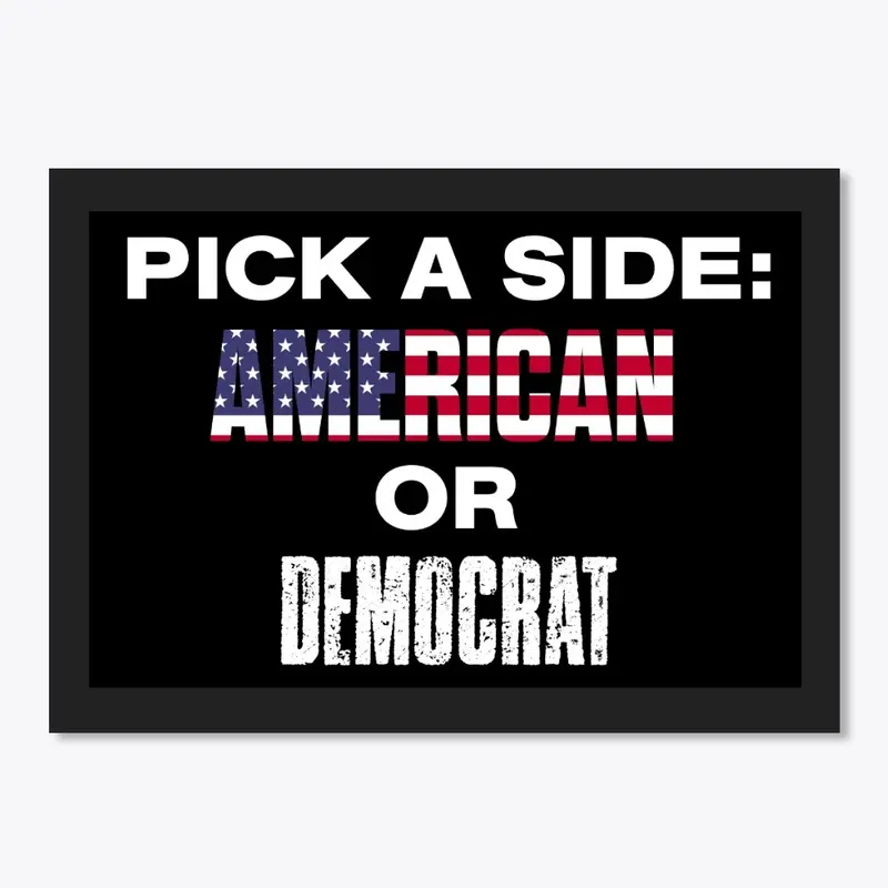 "Pick A Side" Sticker